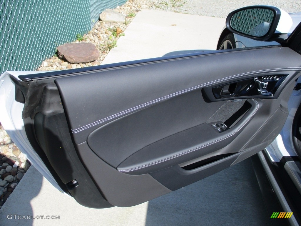 2018 Jaguar F-Type 400 Sport Convertible AWD Ebony Door Panel Photo #123344963