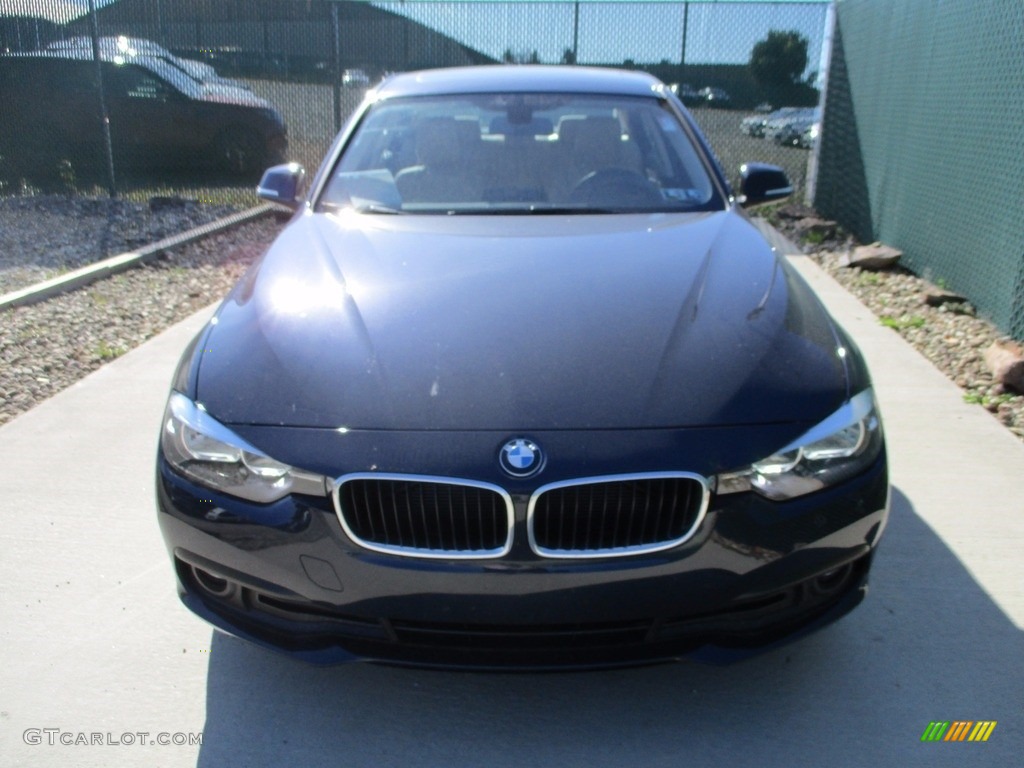 2017 3 Series 320i xDrive Sedan - Imperial Blue Metallic / Venetian Beige/Black photo #7