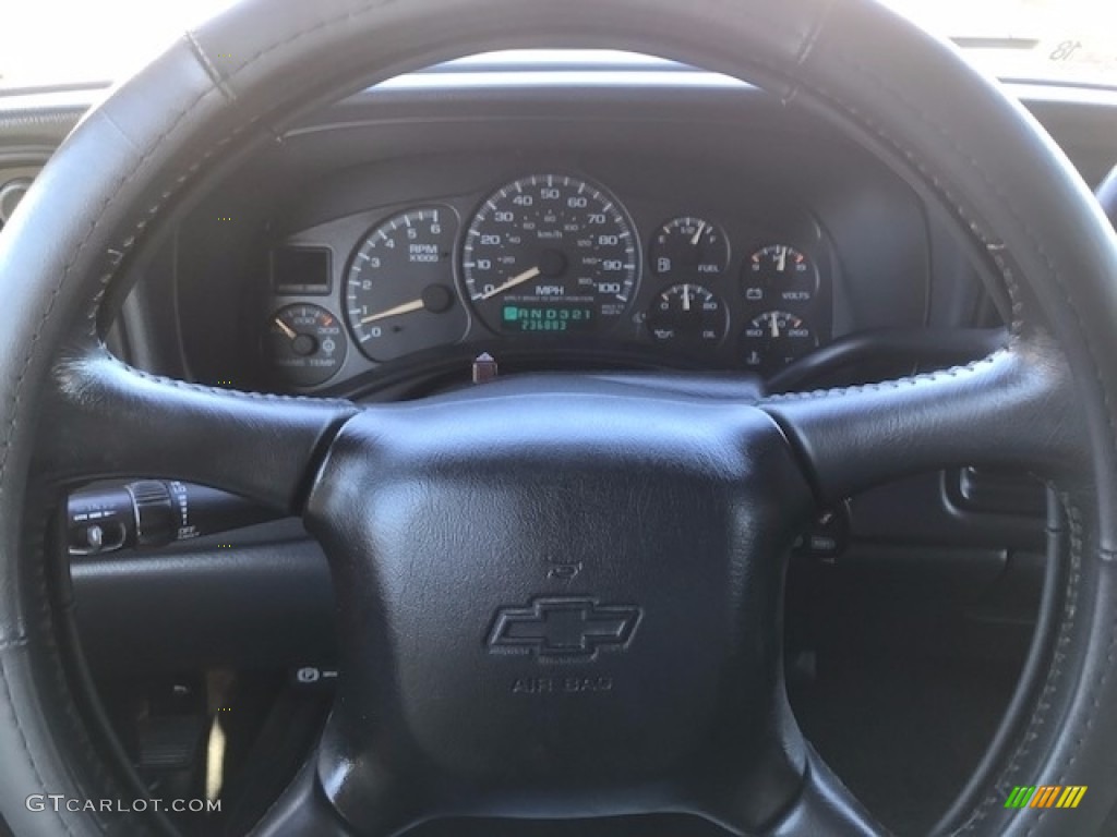 2002 Silverado 1500 LS Crew Cab 4x4 - Indigo Blue Metallic / Graphite Gray photo #13