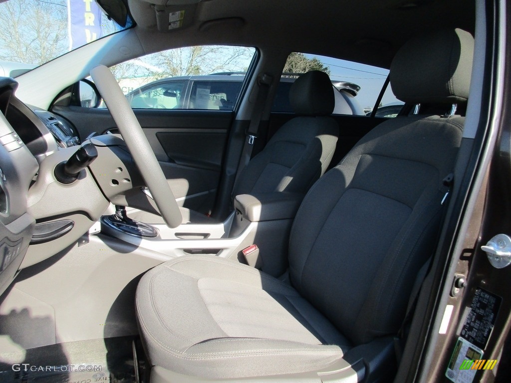2013 Sportage LX AWD - Sand Track / Black photo #8