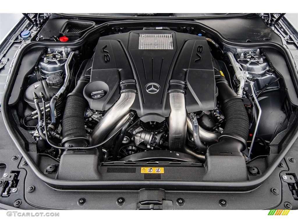 2018 Mercedes-Benz SL 550 Roadster 4.7 Liter DI biturbo DOHC 32-Valve VVT V8 Engine Photo #123347507