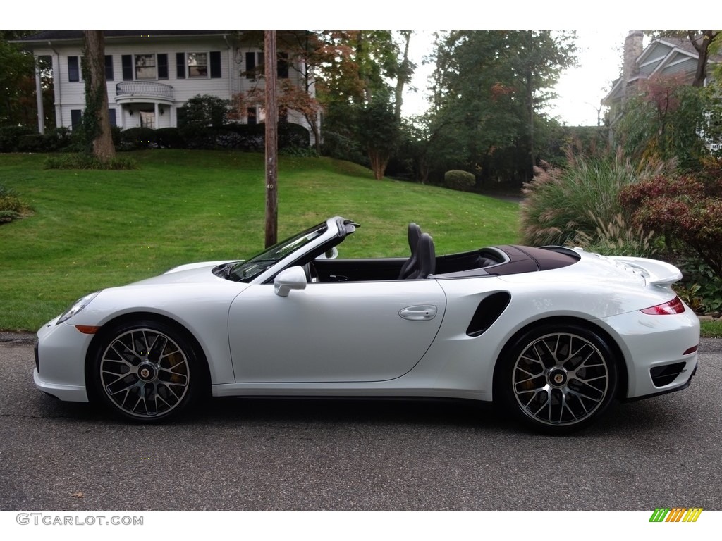 White 2014 Porsche 911 Turbo S Cabriolet Exterior Photo #123347663