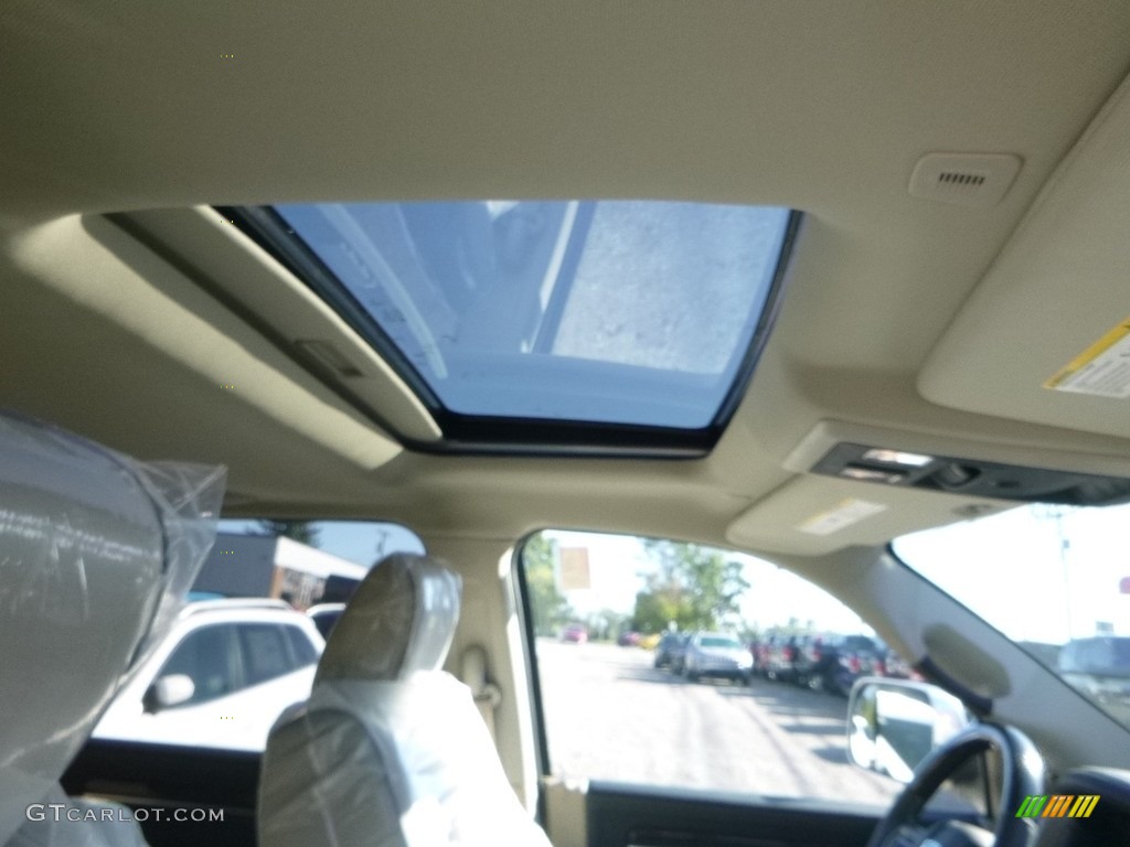 2018 1500 Laramie Longhorn Crew Cab 4x4 - Brilliant Black Crystal Pearl / Canyon Brown/Light Frost Beige photo #12