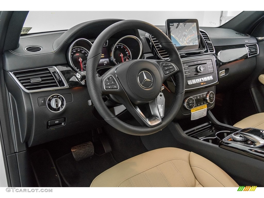 2018 Mercedes-Benz GLS 450 4Matic Ginger Beige/Black Dashboard Photo #123348695