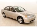 Titanium Metallic 2002 Honda Civic LX Sedan