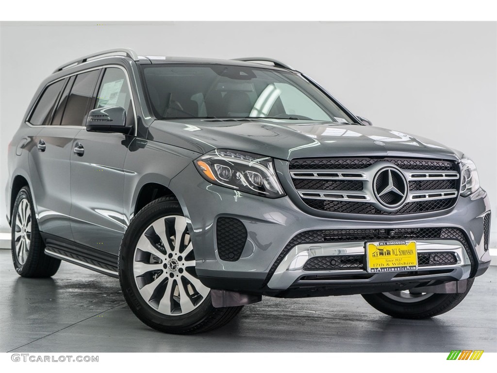 Selenite Grey Metallic 2018 Mercedes-Benz GLS 450 4Matic Exterior Photo #123348845