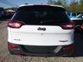 2018 Bright White Jeep Cherokee Trailhawk 4x4  photo #4