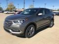 2018 Gray Hyundai Santa Fe Sport AWD  photo #1