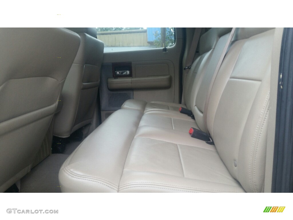 2005 F150 Lariat SuperCrew - Dark Stone Metallic / Tan photo #14