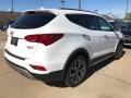 2018 Pearl White Hyundai Santa Fe Sport 2.0T AWD  photo #2