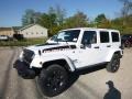 2017 Bright White Jeep Wrangler Unlimited Rubicon 4x4  photo #1