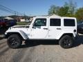 2017 Bright White Jeep Wrangler Unlimited Rubicon 4x4  photo #2