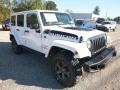 2017 Bright White Jeep Wrangler Unlimited Rubicon 4x4  photo #7