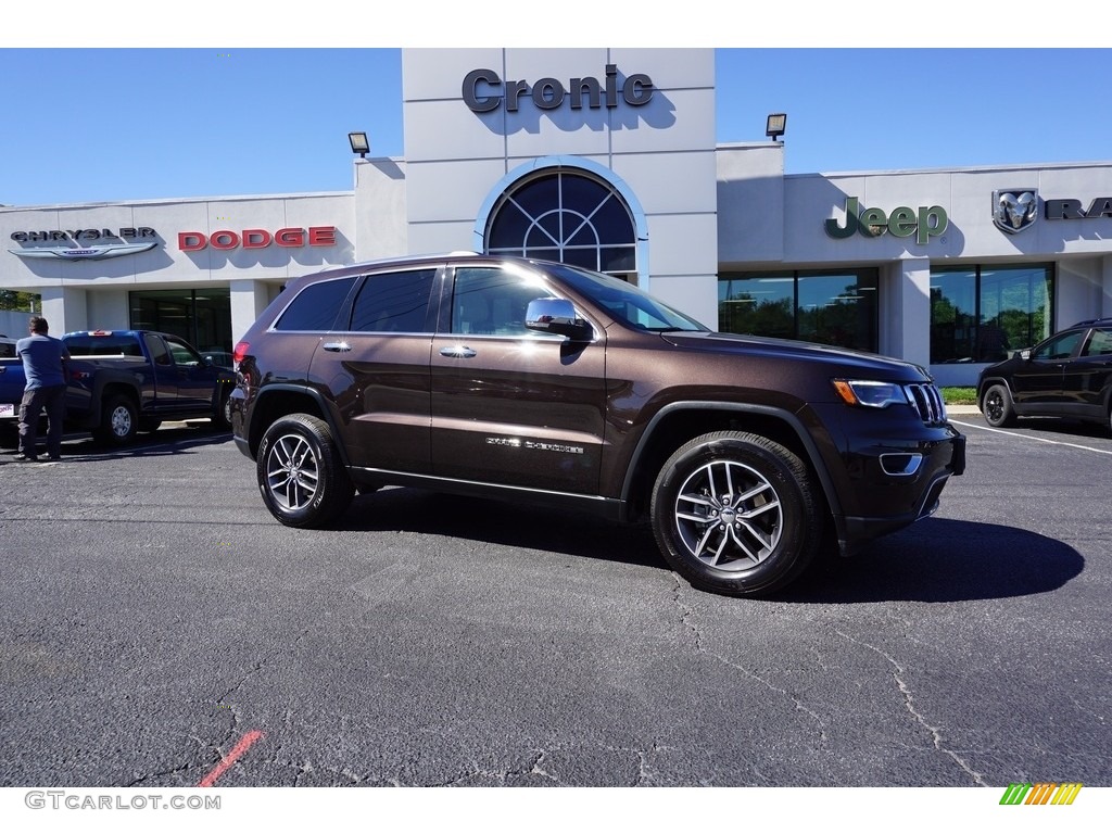 2017 Grand Cherokee Limited 4x4 - Luxury Brown Pearl / Black/Light Frost Beige photo #1