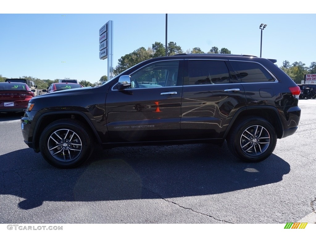 2017 Grand Cherokee Limited 4x4 - Luxury Brown Pearl / Black/Light Frost Beige photo #4