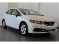 Taffeta White - Civic LX Sedan Photo No. 2