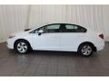 Taffeta White - Civic LX Sedan Photo No. 5