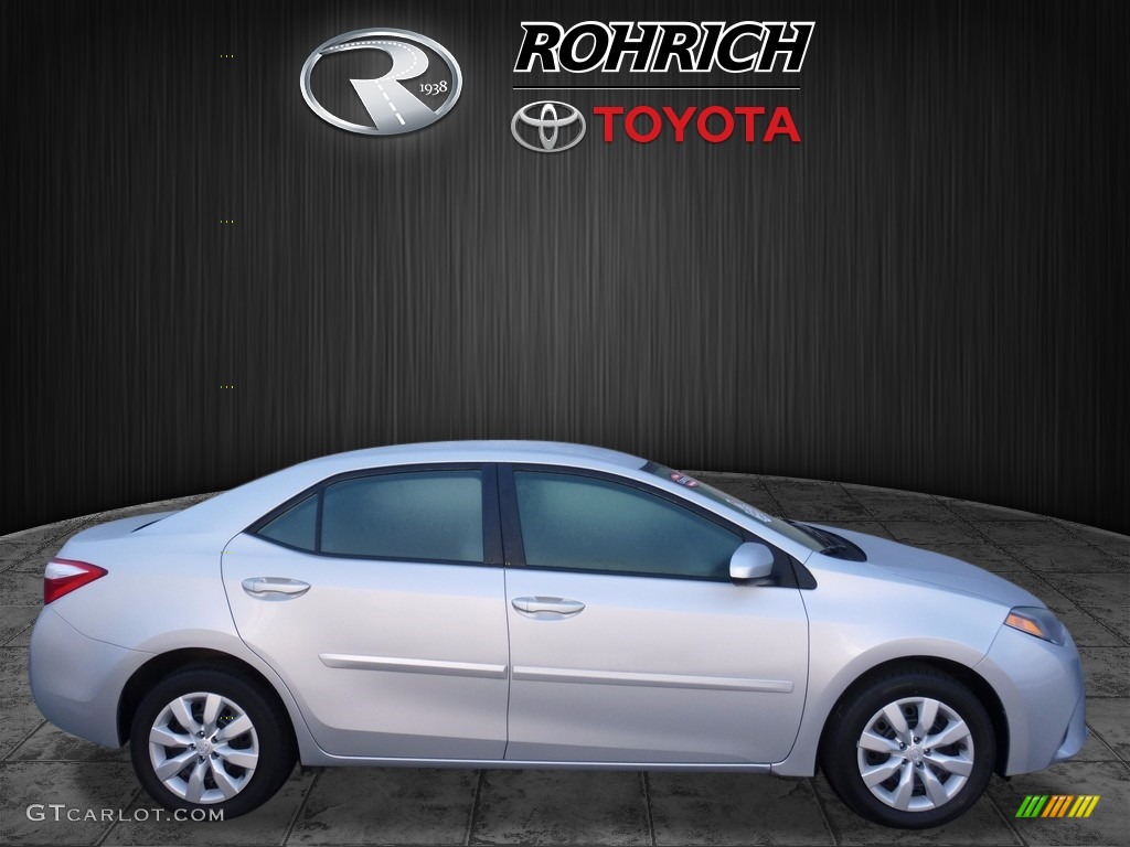 2015 Corolla LE - Classic Silver Metallic / Ash photo #2