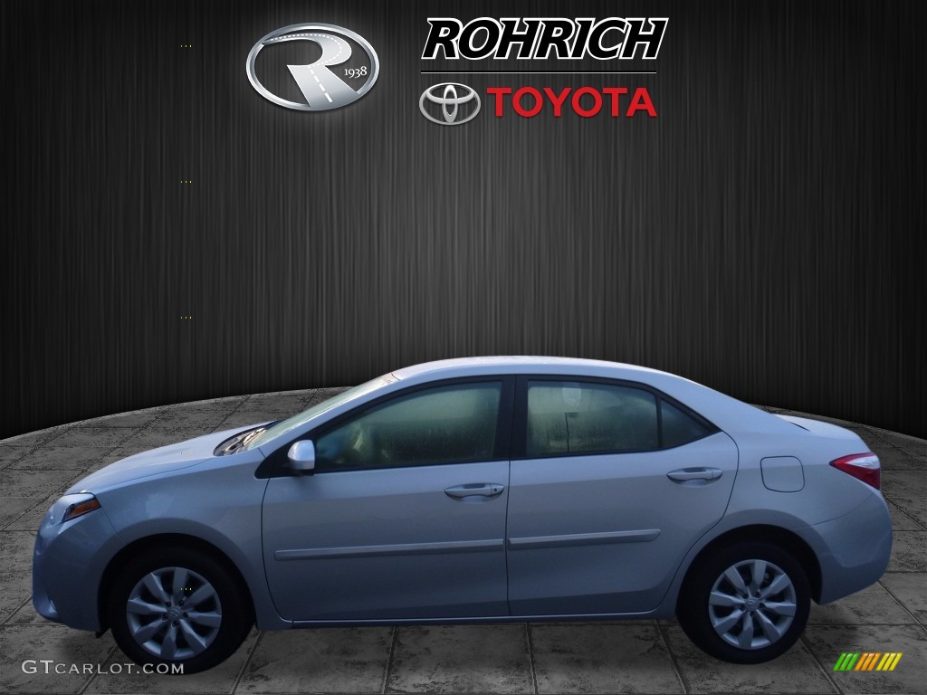 2015 Corolla LE - Classic Silver Metallic / Ash photo #4