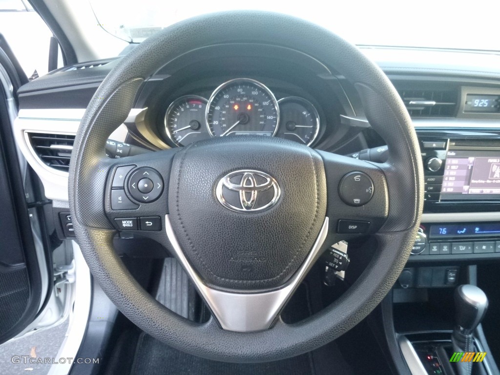 2015 Corolla LE - Classic Silver Metallic / Ash photo #20