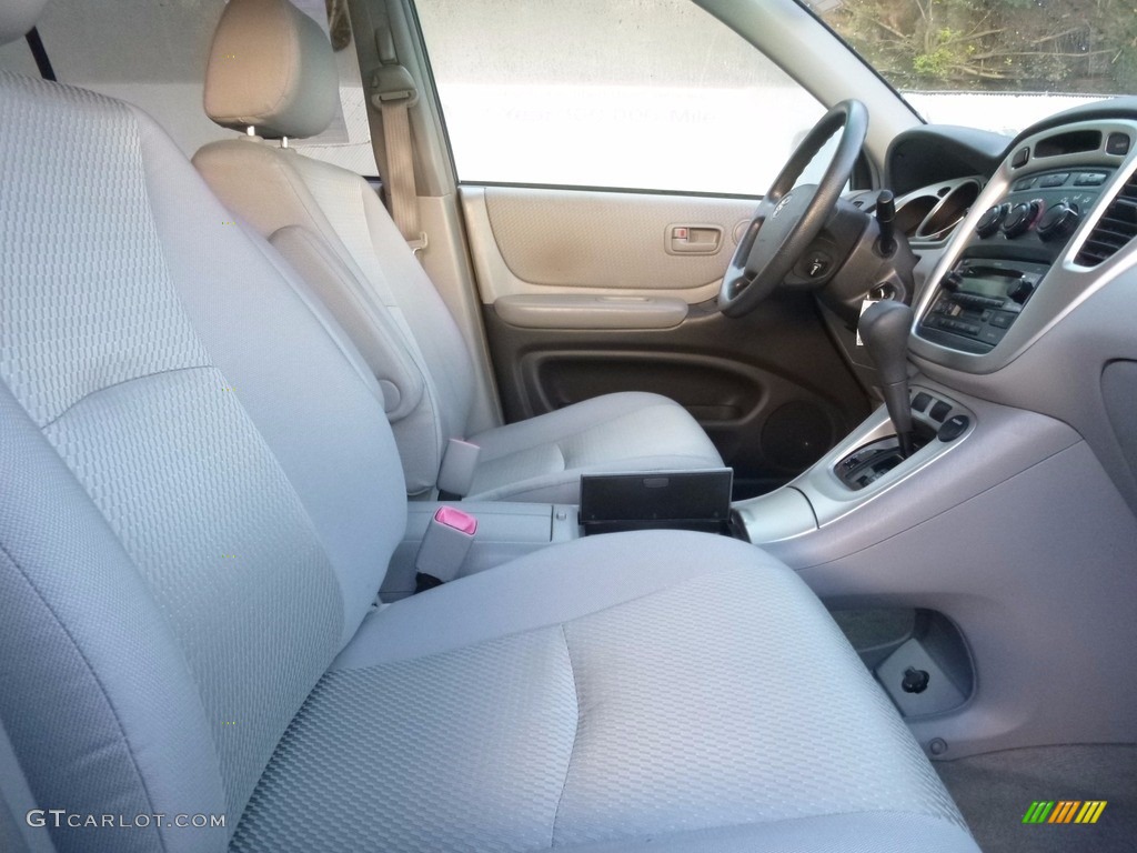 2005 Highlander V6 4WD - Millenium Silver Metallic / Gray photo #14