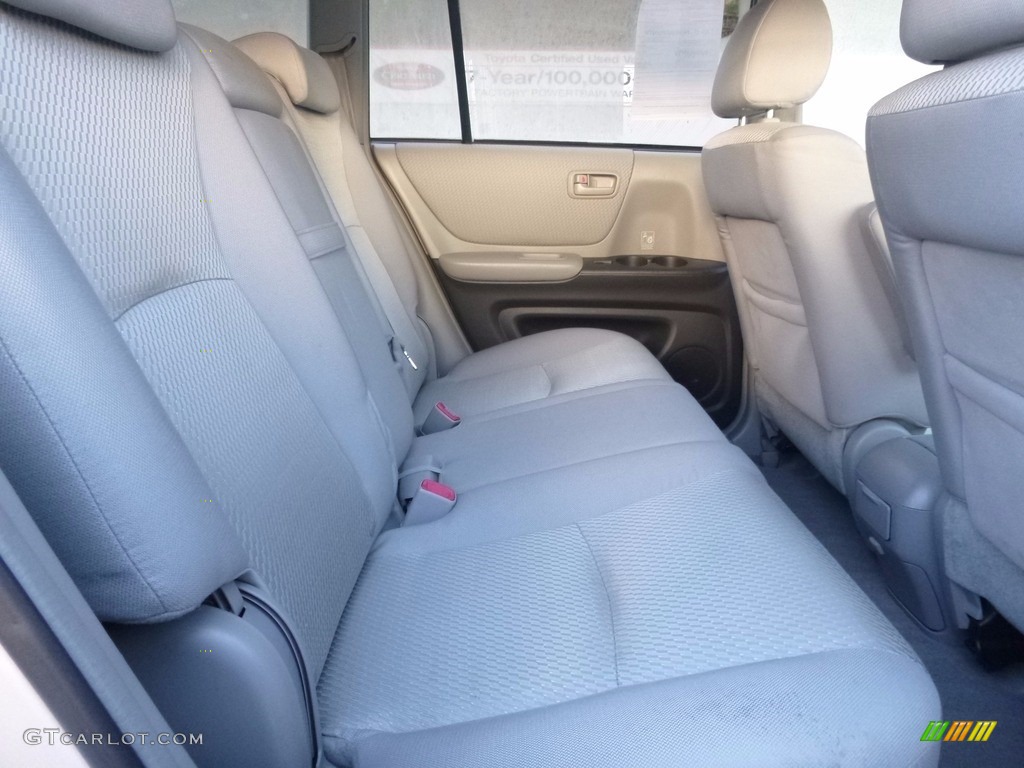 2005 Highlander V6 4WD - Millenium Silver Metallic / Gray photo #15