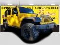 2015 Baja Yellow Jeep Wrangler Unlimited Sport 4x4 #123342679