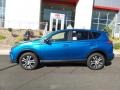 2018 Electric Storm Blue Toyota RAV4 LE AWD  photo #6