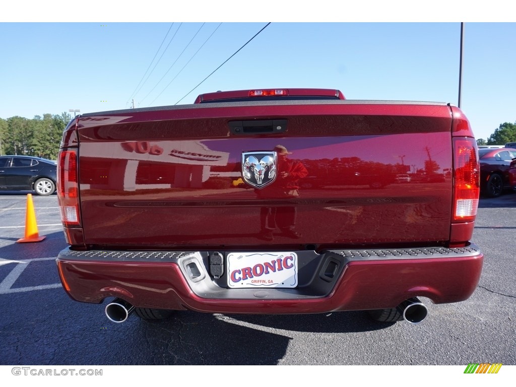 2018 1500 Express Crew Cab - Delmonico Red Pearl / Black/Diesel Gray photo #6