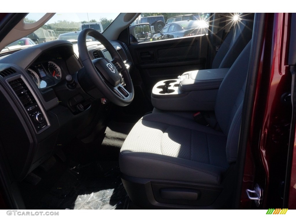 2018 1500 Express Crew Cab - Delmonico Red Pearl / Black/Diesel Gray photo #9