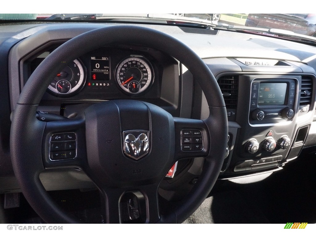 2018 1500 Express Crew Cab - Delmonico Red Pearl / Black/Diesel Gray photo #10