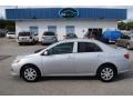 2010 Classic Silver Metallic Toyota Corolla LE  photo #2