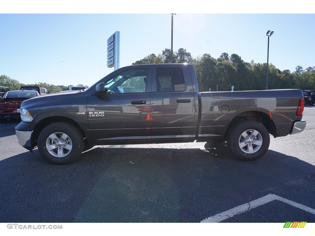 2018 1500 Tradesman Quad Cab - Granite Crystal Metallic / Black/Diesel Gray photo #4