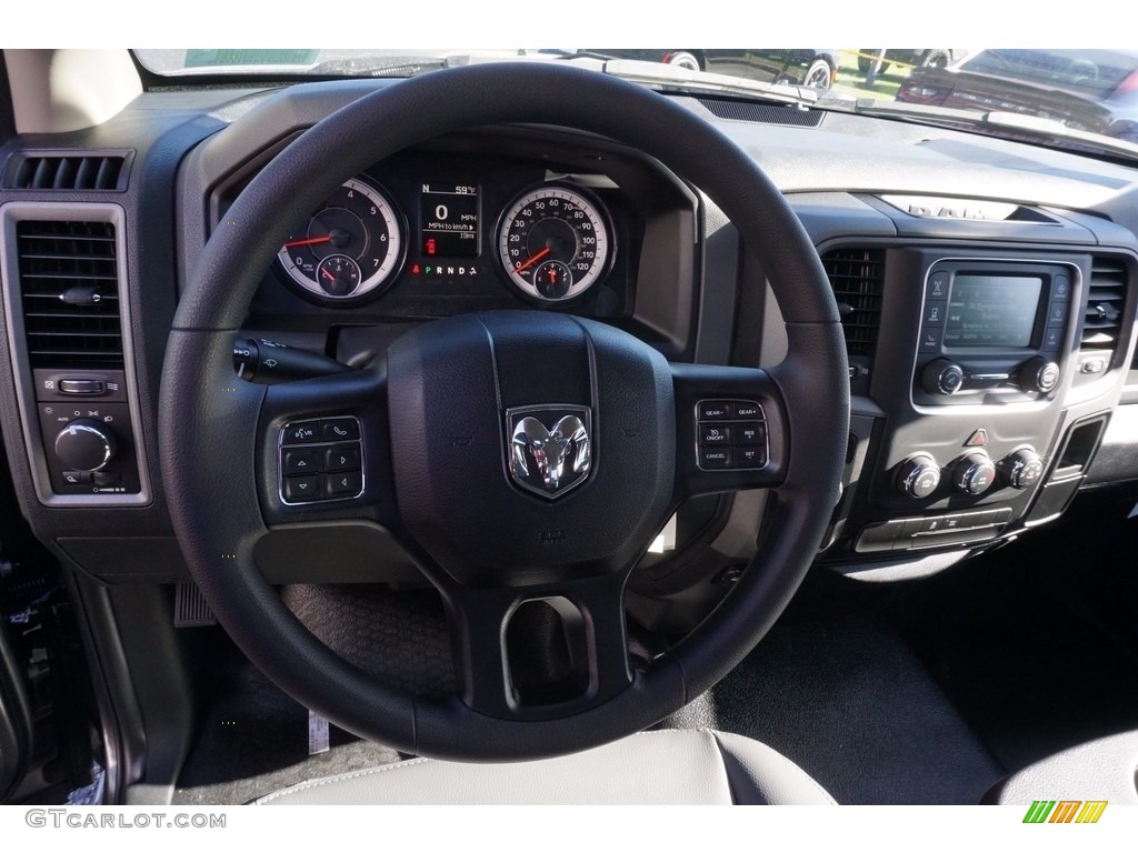 2018 1500 Tradesman Quad Cab - Granite Crystal Metallic / Black/Diesel Gray photo #10