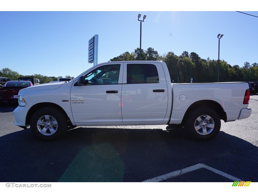 2018 1500 Express Crew Cab - Bright White / Black/Diesel Gray photo #4