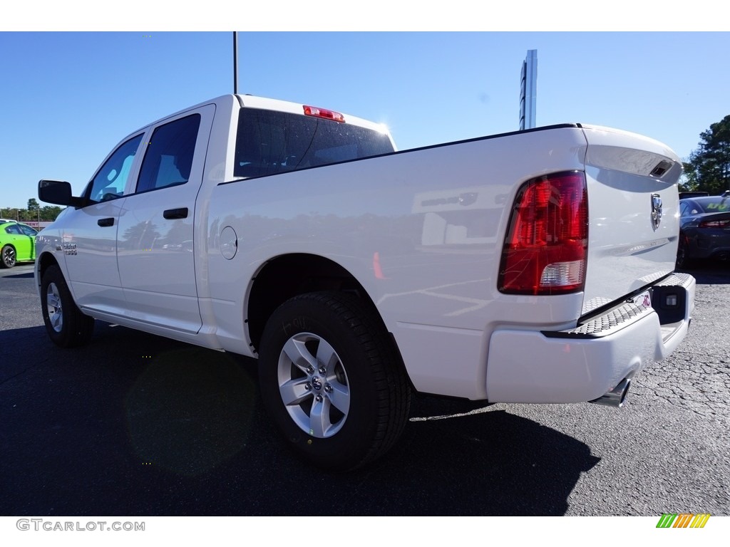 2018 1500 Express Crew Cab - Bright White / Black/Diesel Gray photo #5