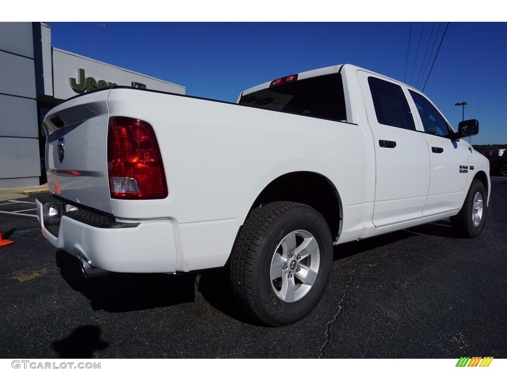 2018 1500 Express Crew Cab - Bright White / Black/Diesel Gray photo #7