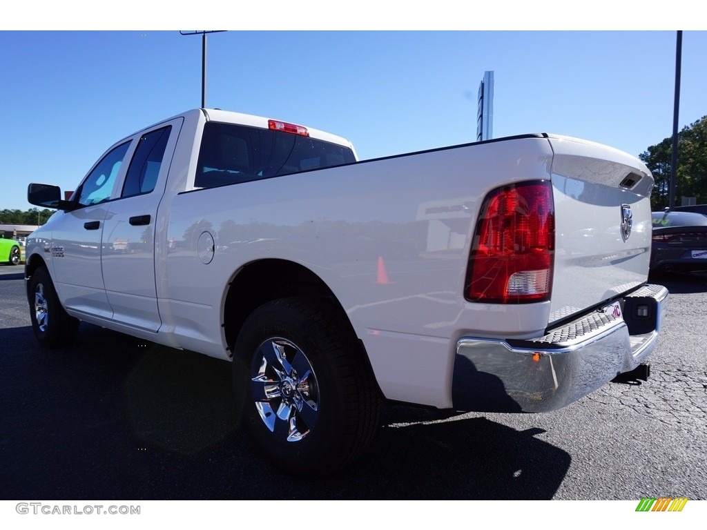 2018 1500 Tradesman Quad Cab - Bright White / Black/Diesel Gray photo #5