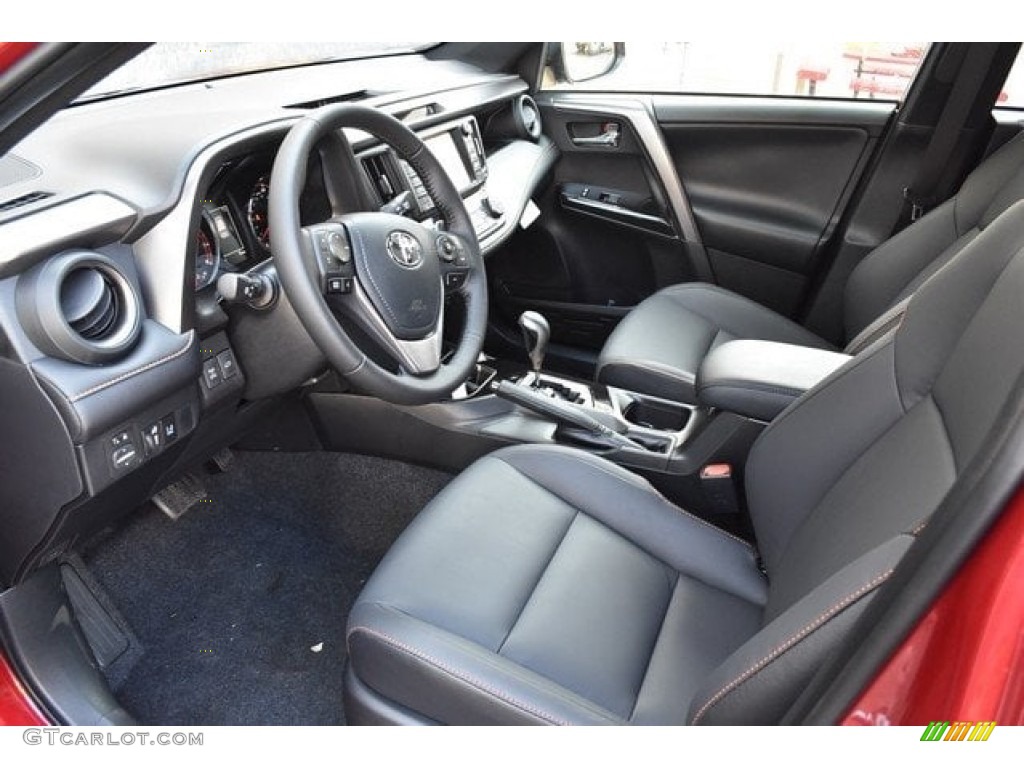 2018 RAV4 SE AWD - Ruby Flare Pearl / Black photo #5