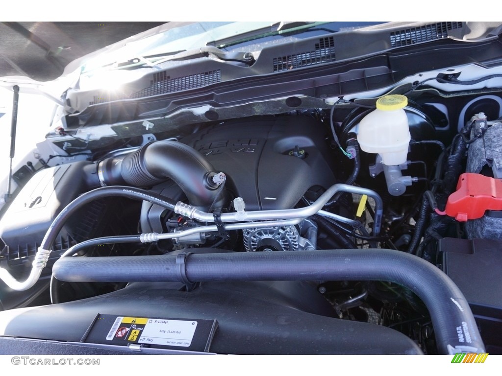 2018 1500 Tradesman Quad Cab - Bright White / Black/Diesel Gray photo #13