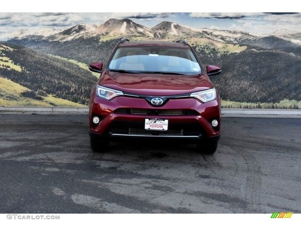 2018 RAV4 Limited AWD Hybrid - Ruby Flare Pearl / Nutmeg photo #2