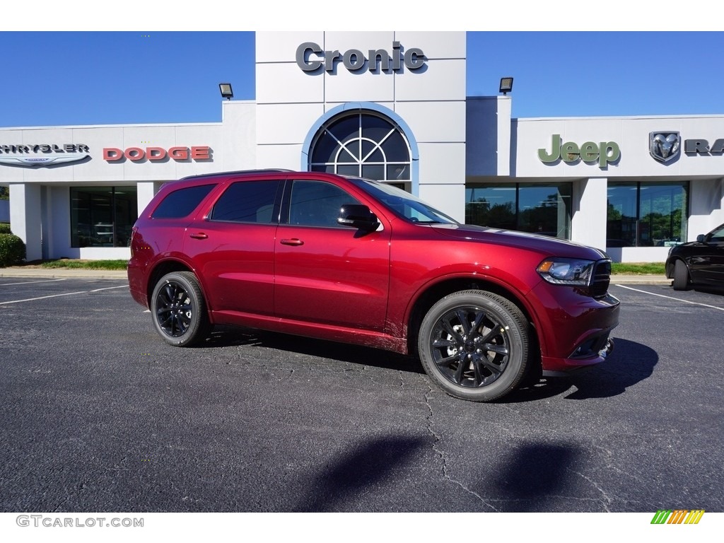 2018 Durango GT - Octane Red Pearl / Black photo #1