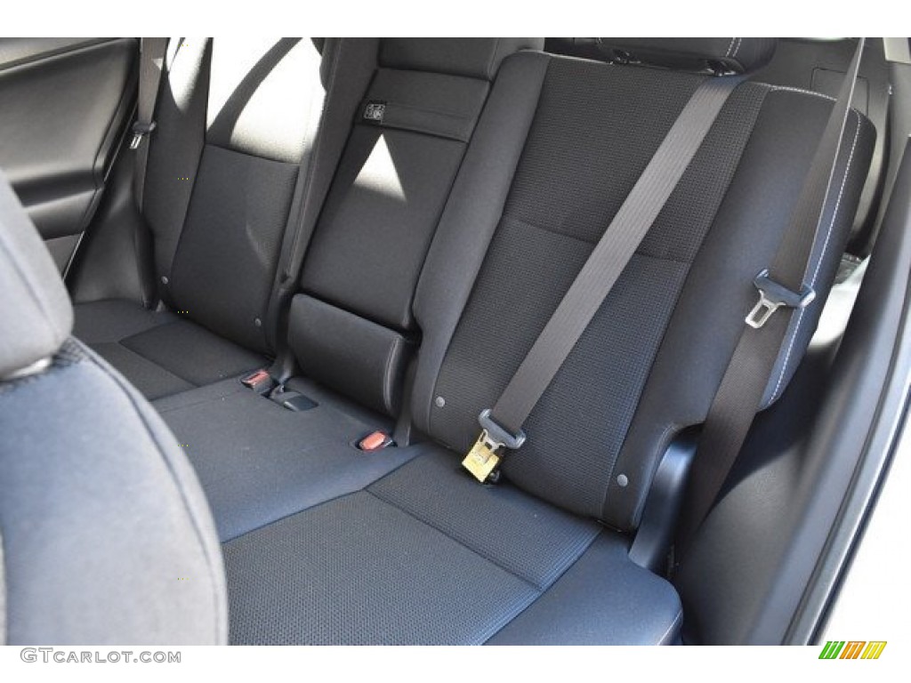 Black Interior 2018 Toyota RAV4 XLE AWD Hybrid Photo #123361676