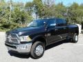 Brilliant Black Crystal Pearl - 3500 Laramie Mega Cab 4x4 Dual Rear Wheel Photo No. 2