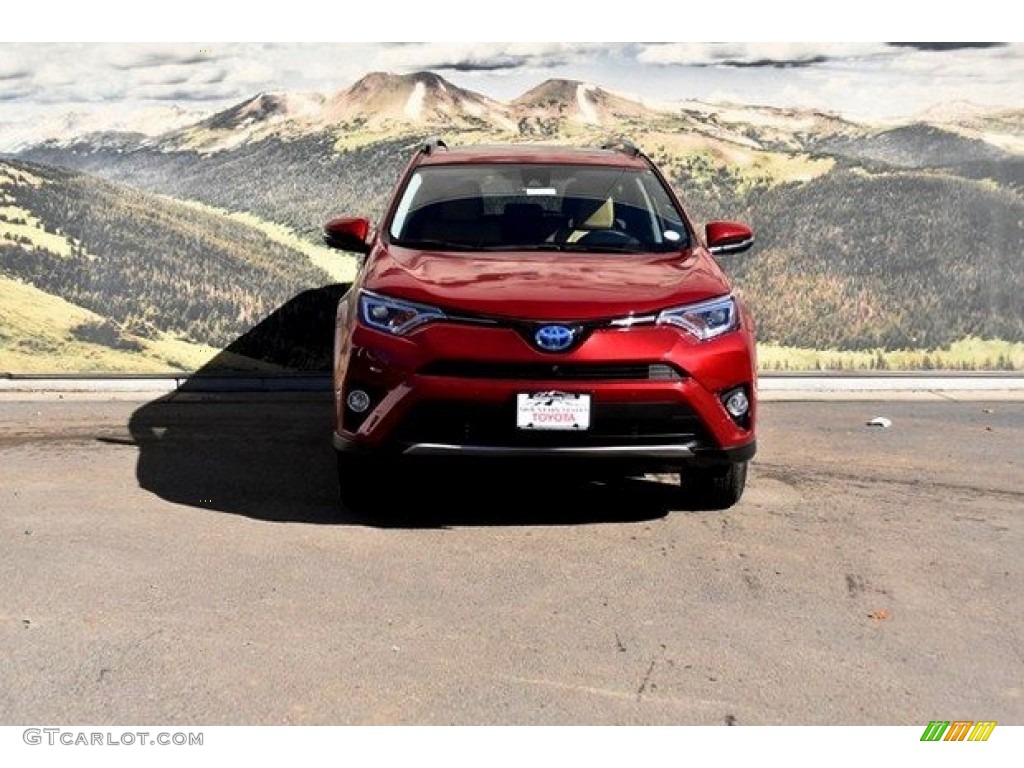 2018 RAV4 Limited AWD Hybrid - Ruby Flare Pearl / Nutmeg photo #2