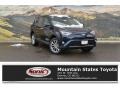 2018 Galactic Aqua Mica Toyota RAV4 Limited AWD Hybrid  photo #1
