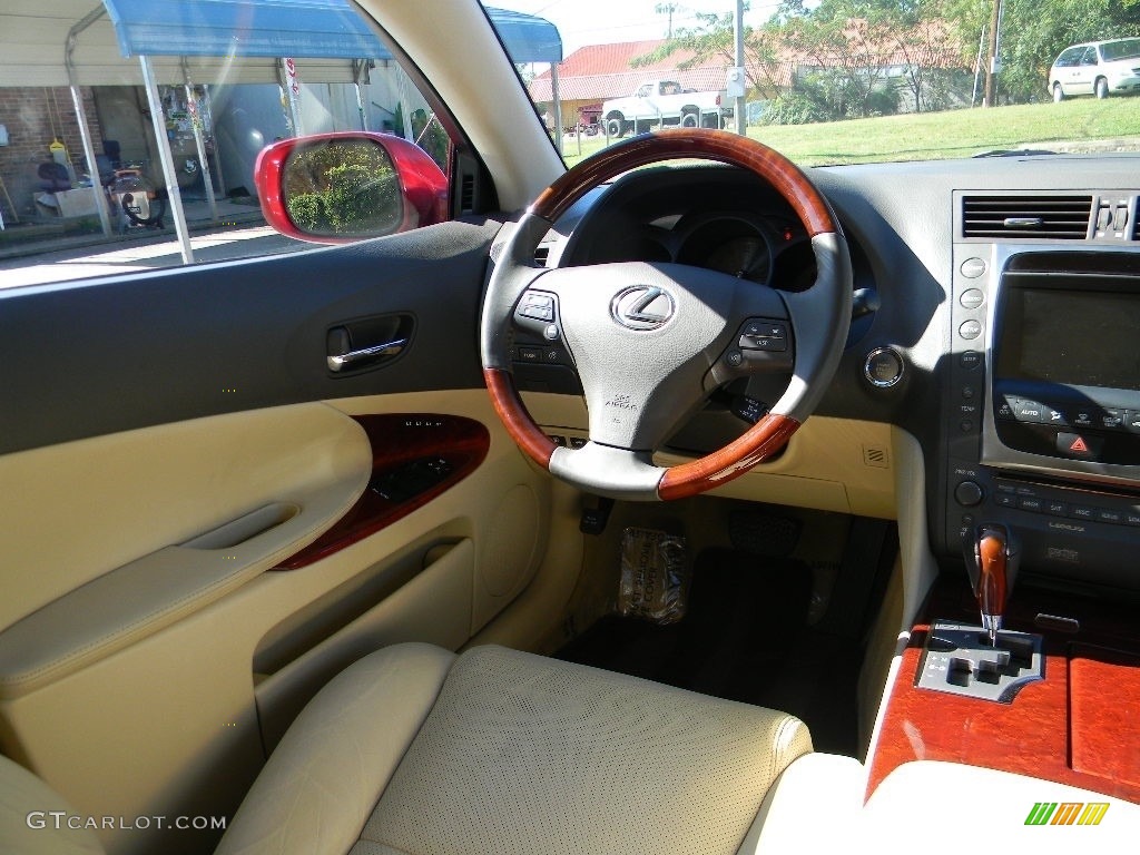 2010 GS 350 - Matador Red Mica / Parchment photo #12