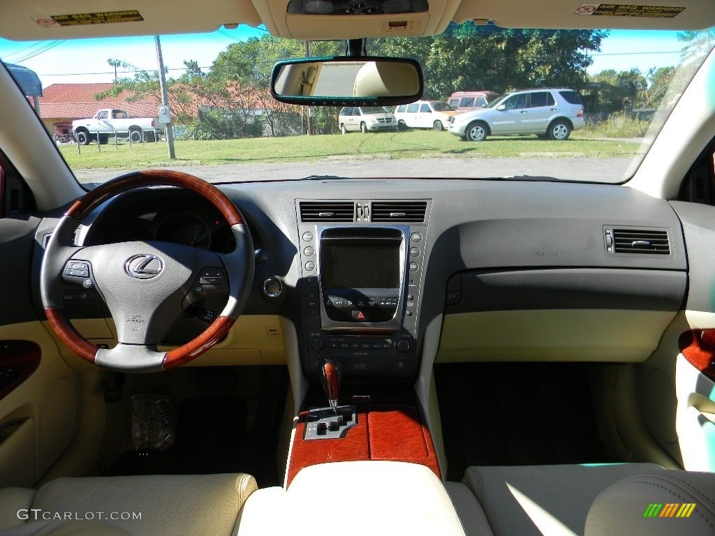 2010 GS 350 - Matador Red Mica / Parchment photo #13