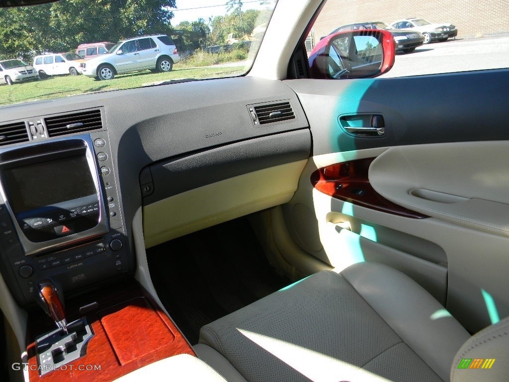 2010 GS 350 - Matador Red Mica / Parchment photo #14
