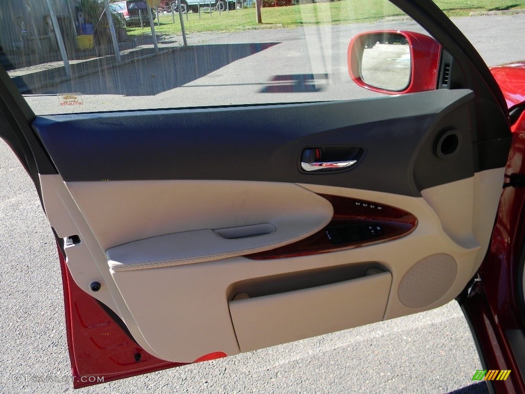 2010 GS 350 - Matador Red Mica / Parchment photo #18